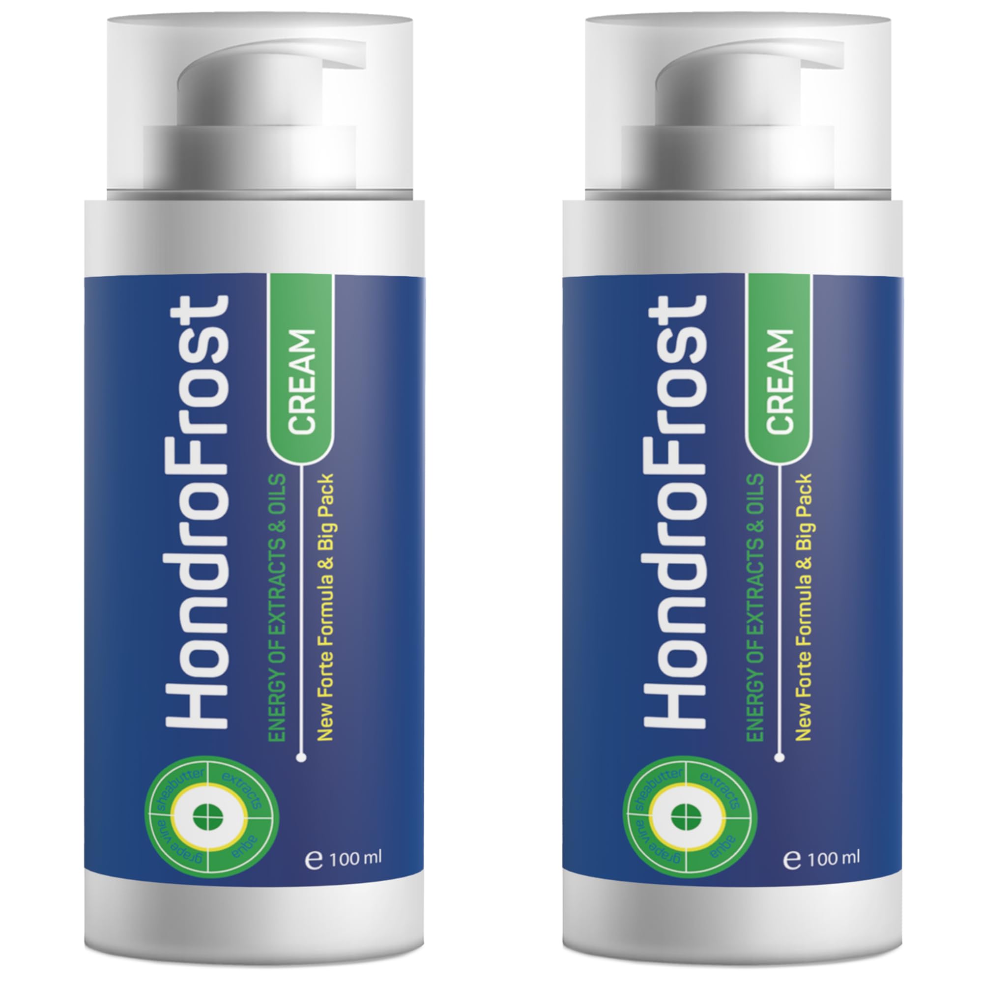 Crema, 200 ml (2 x 100 ml), confezione da 2