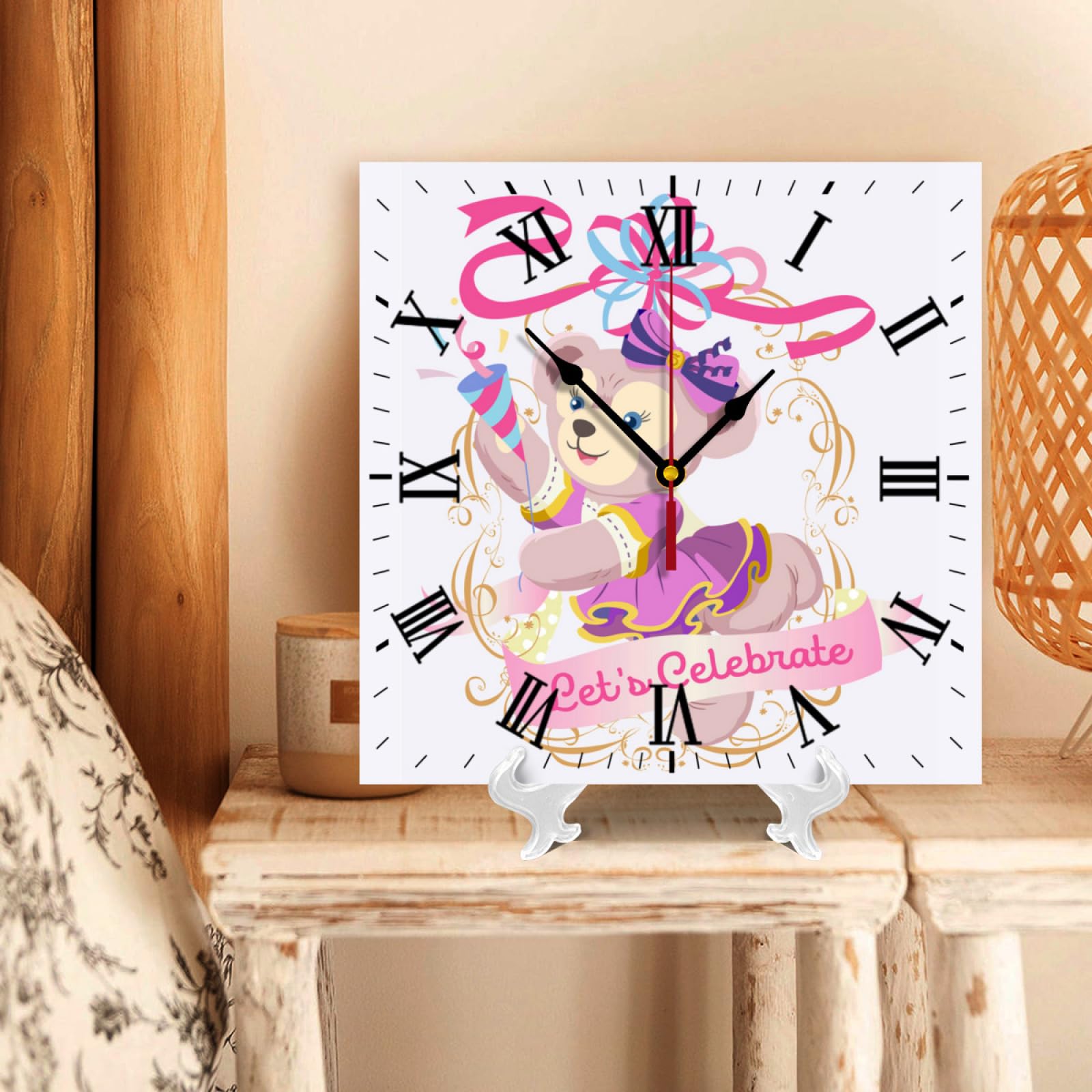 ダッフィー掛け時計 写真立て