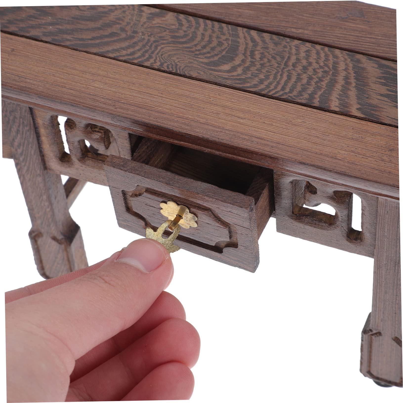 Base de Exhibición de Madera Maciza para Macetas y Figuras Pequeñas, Estable y Resistente, Estilo Rústico Chic Adecuado para Decoración Hogar y Museos