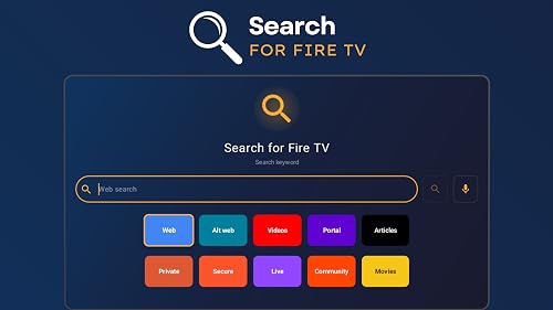 Internet Search Engine for Fire TV – vue 2