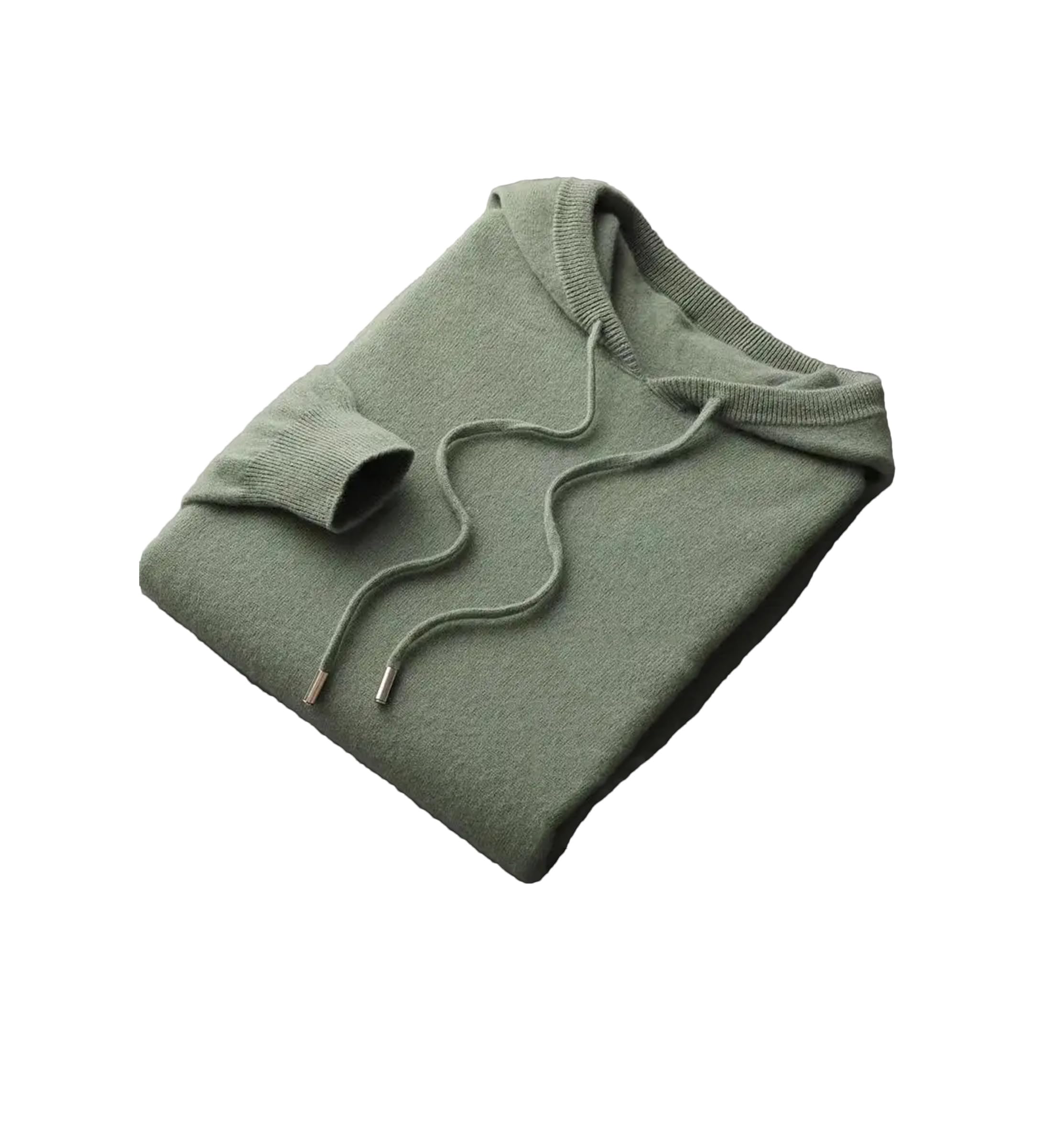 Yeuyyben Inverno Uomo Cashmere Maglione Con Cappuccio Colletto Lavorato A Maglia Pullover Casual Manica Lunga Top