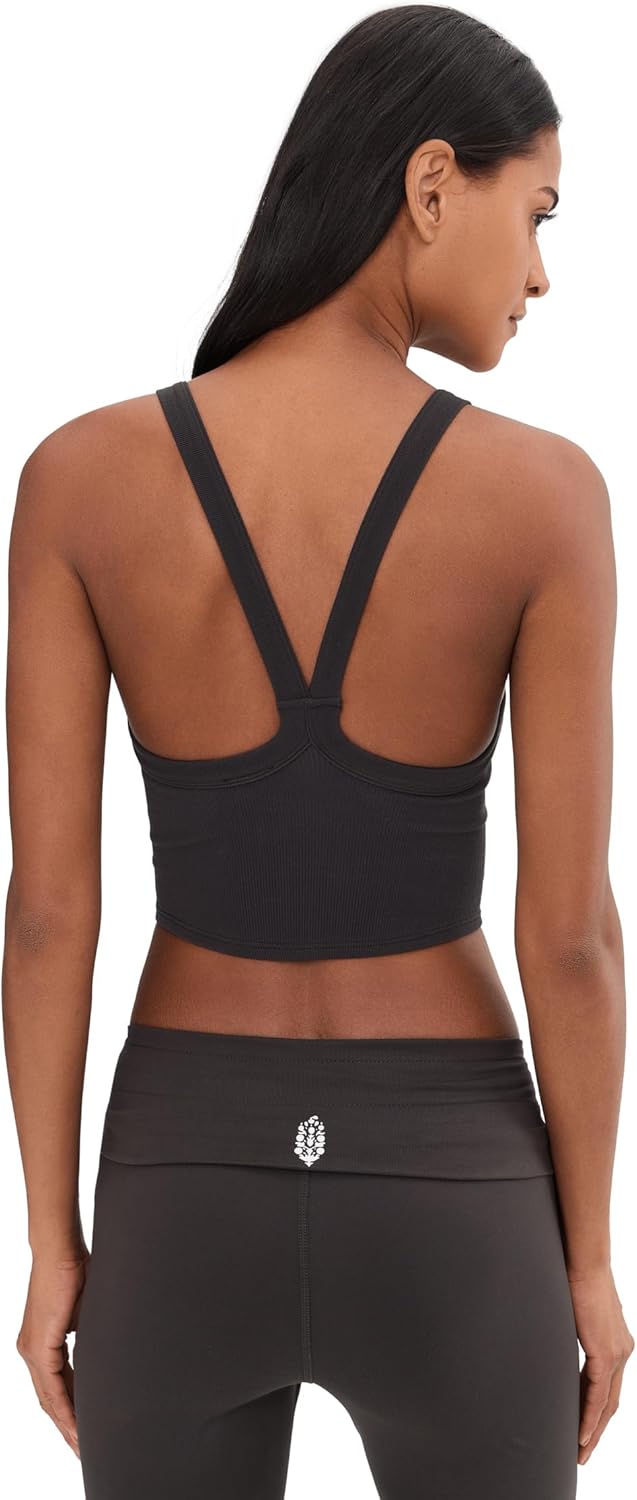 Free People, Womens, All Clear Cami Solid, Chocolate, Medium/Large - Image 4