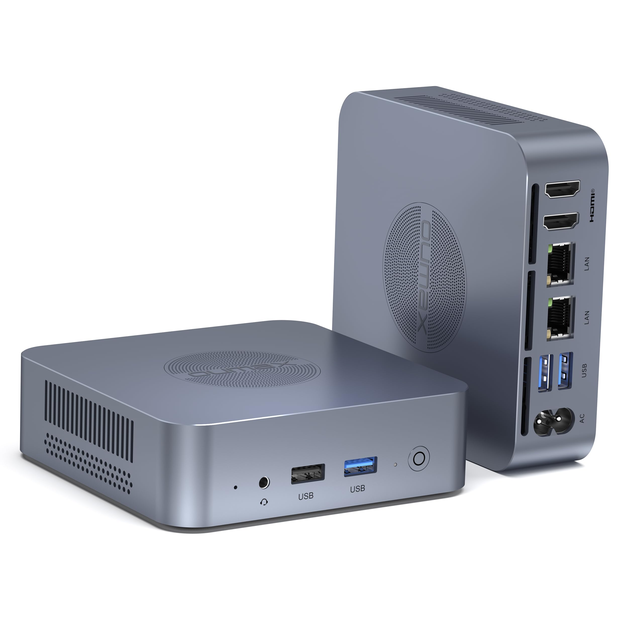 OUMAX Mini PC, MAX N100 Intel 12th N100(Up to 3.4GHz), 16GB DDR4