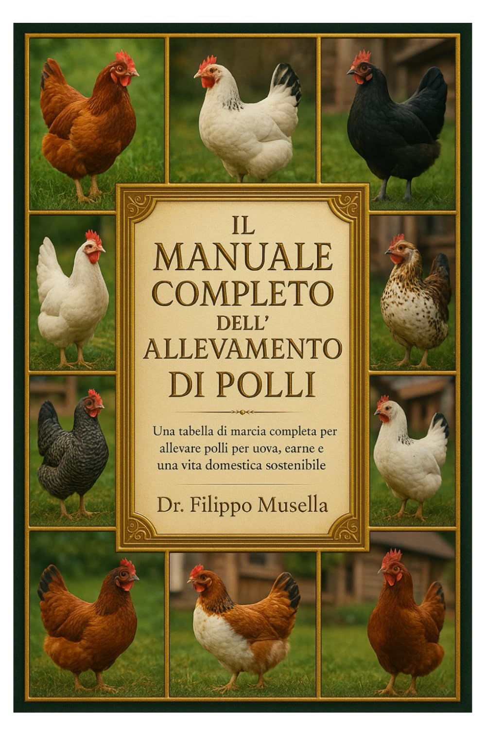 IL MANUALE COMPLETO DELL'ALLEVAMENTO DI POLLI: Una tabella di marcia completa per allevare polli per uova, carne, compagnia e una vita domestica sostenibile
