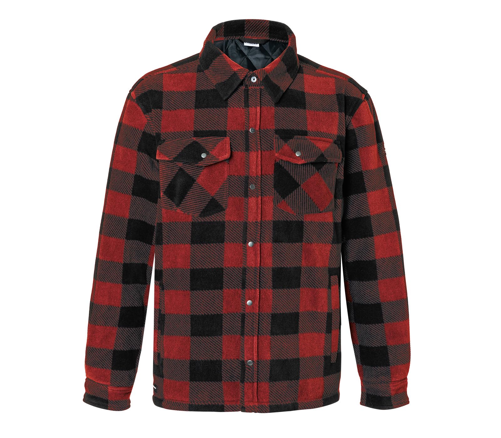 KÜBLER Workwear Kübler Pulse Handcraft Thermohemd Work Utility T-Shirt, Medium Red/Black, XL