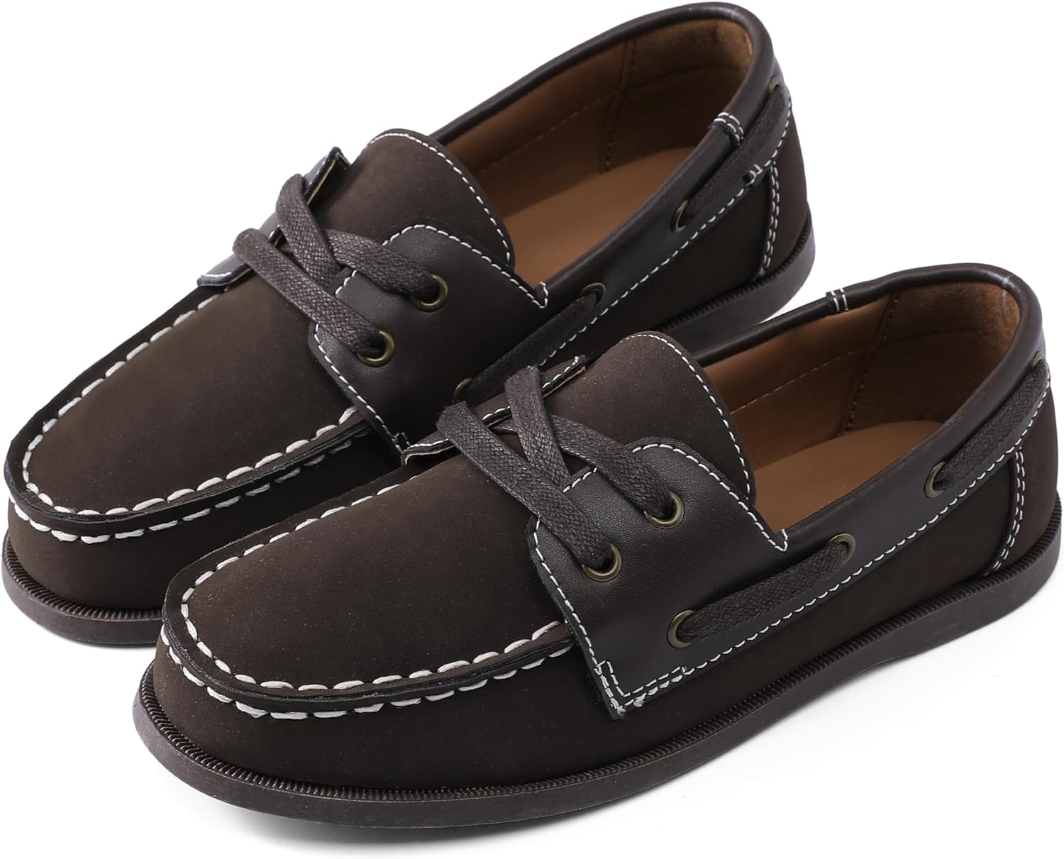 HOMEHOT Boys Dress Shoes Slip on Boys Loafers Causal Lace up (Toddler/Little Kid/Big Kid) - Image 7