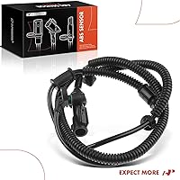 Vista 8 de A-Premium Sensor de velocidad de rueda ABS delantero compatible con modelos Ford y Lincoln - Expedition 2007-2009, Navigator 2007-2009, 5.4L