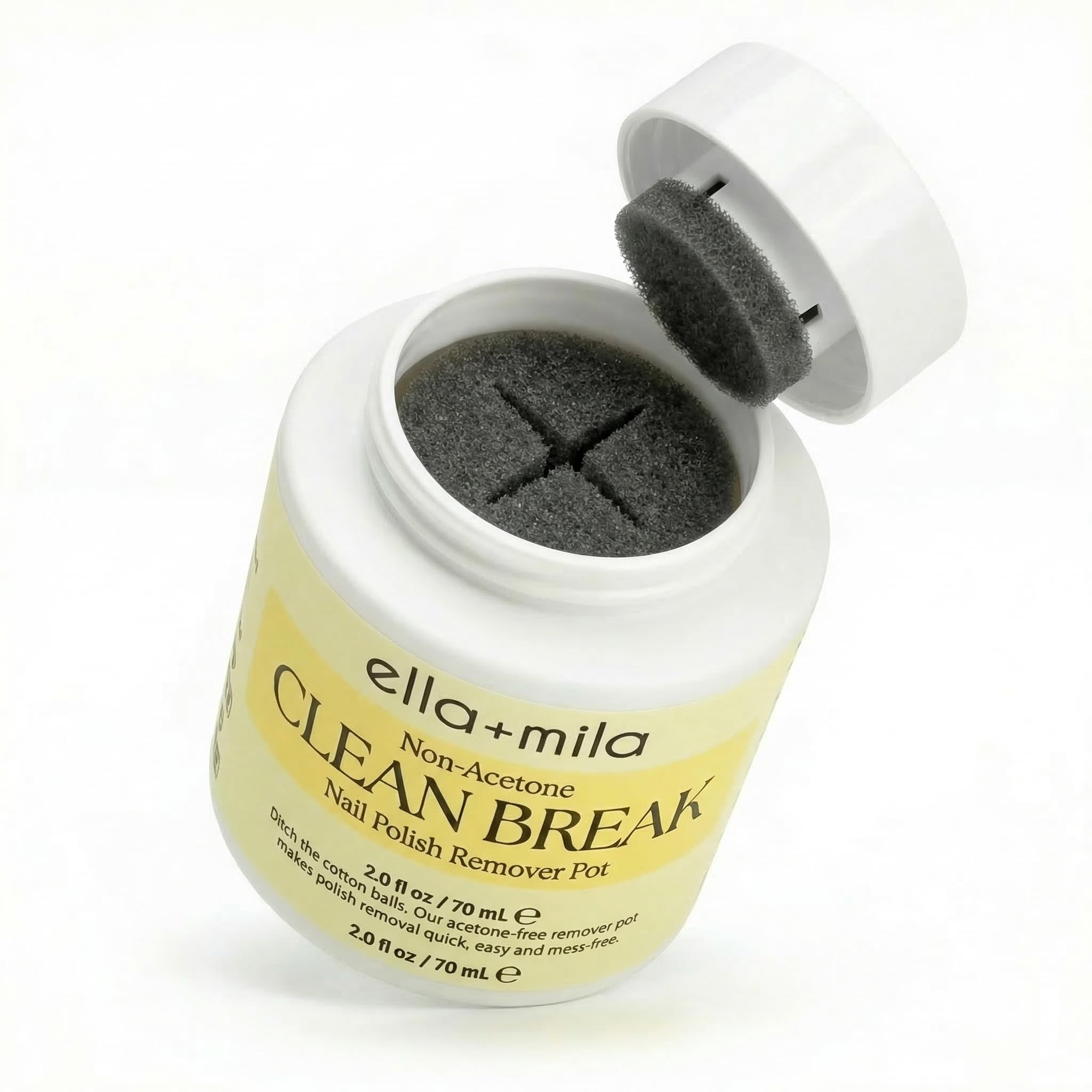 Amazon.com : ella+mila Clean Break Non-Acetone Nail Polish Remover