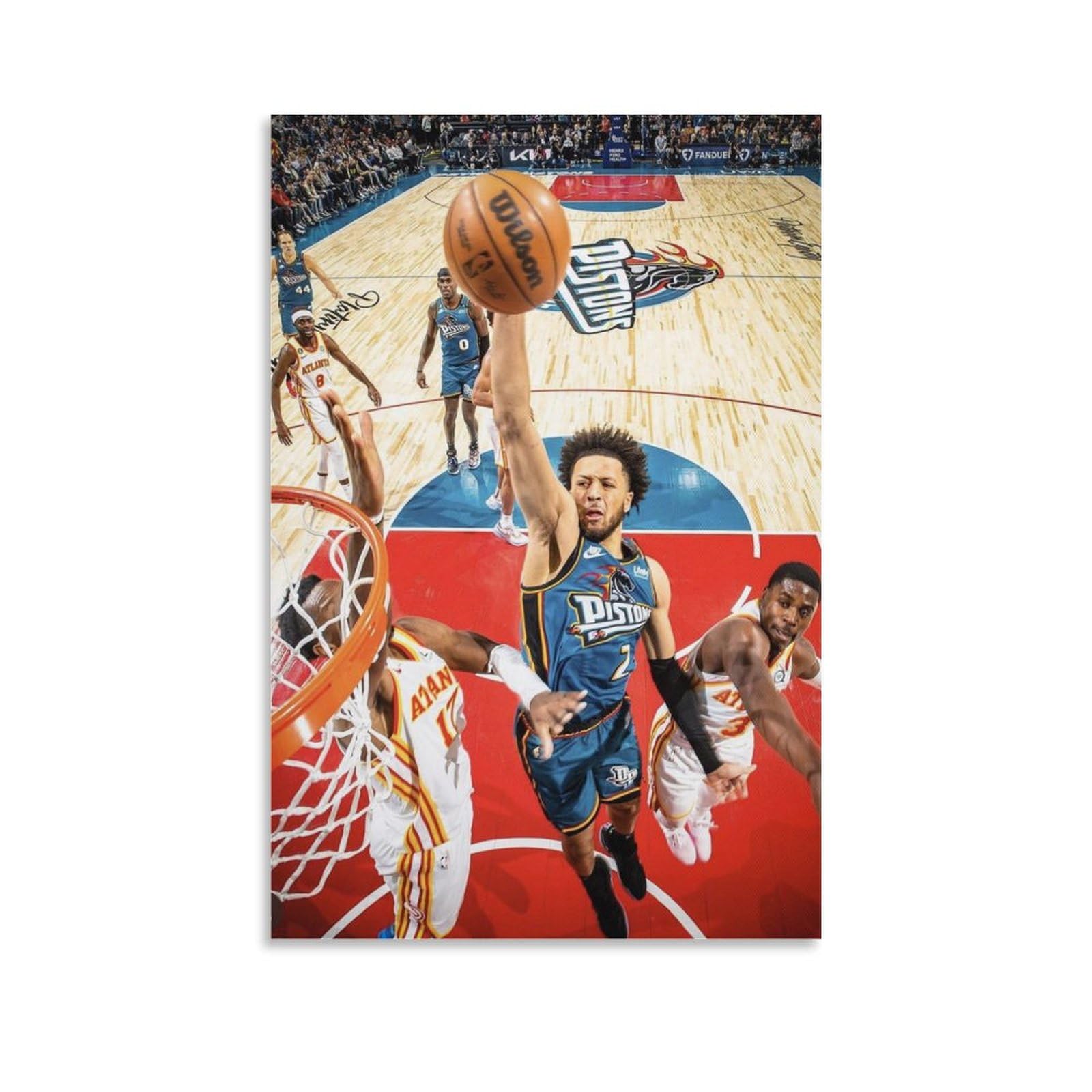 Amazon.com: GAGART Cade Cunningham Poster Basketball Player Canvas