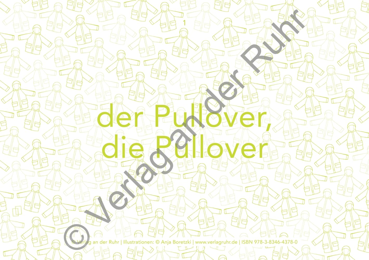 Kleidung (Bildkarten zur Sprachförderung: Grundwortschatz)