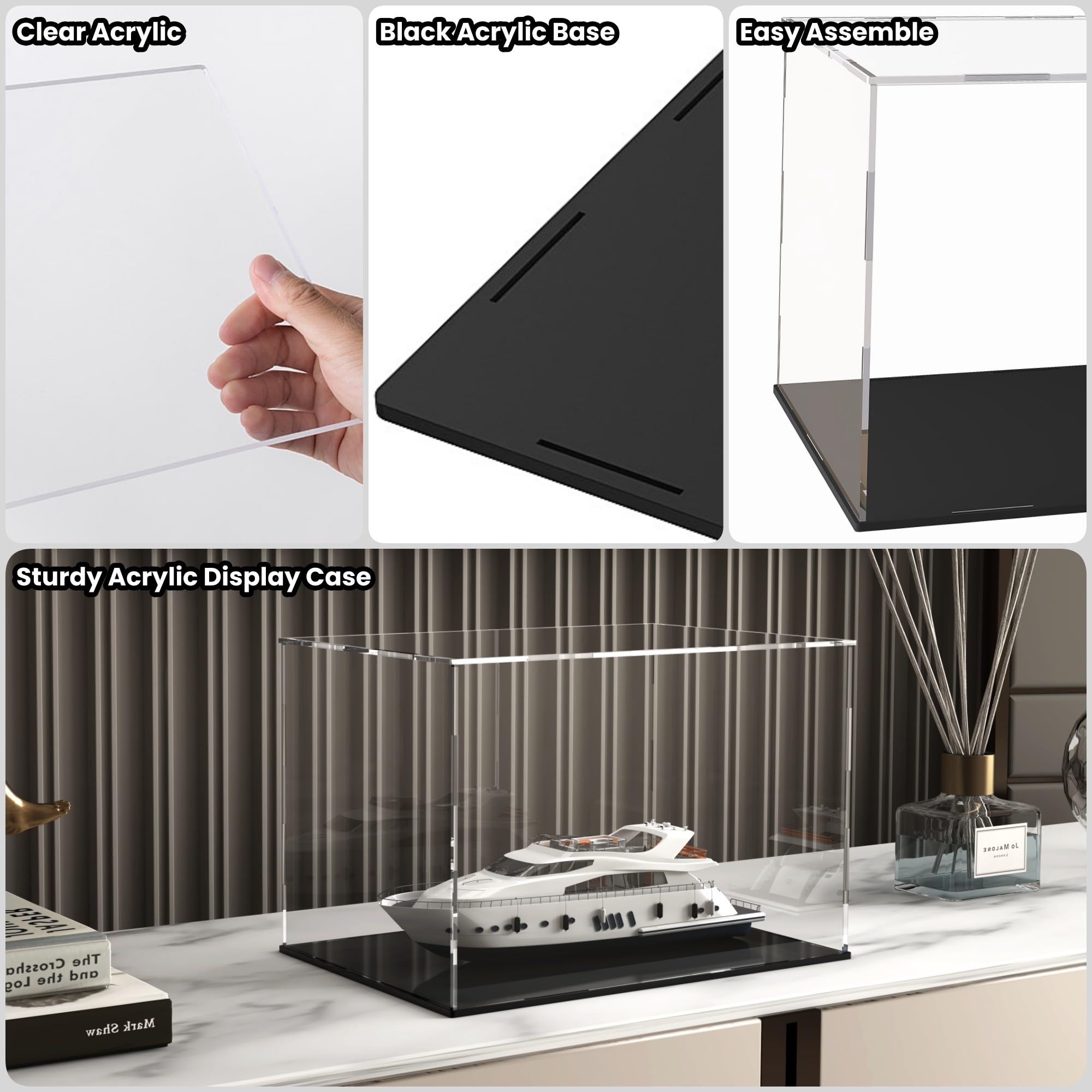 Acrylic Display Case for 1:24 Model Cars -5