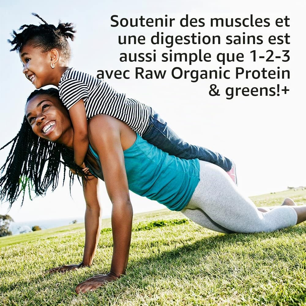Garden of Life Poudre de Protéines Brutes/de Légumes Verts Chocolat