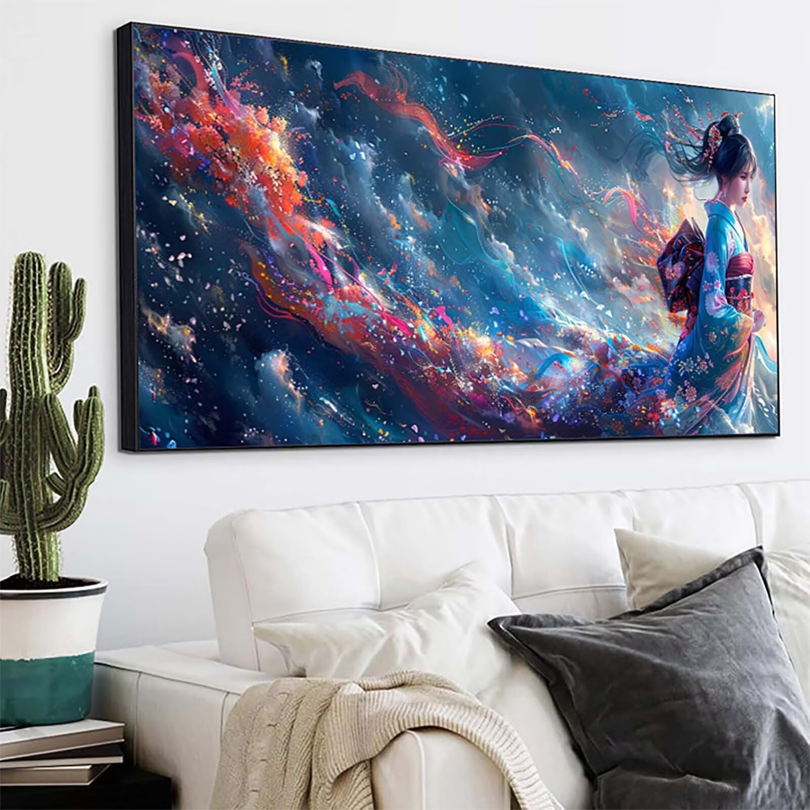 Damskie diamentowe malowanie duże 60x120cm, 5D DIY diamentowe malowanie 2