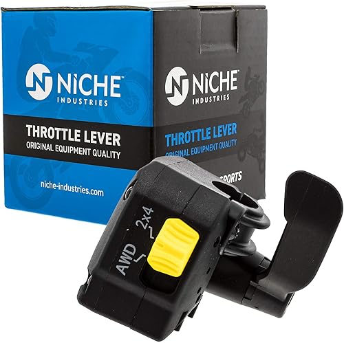 NICHE Conjunto de palanca de control del acelerador de pulgar para Polaris Sportsman 570 Scrambler SP 850 XP 1000 2010403 2013-2019