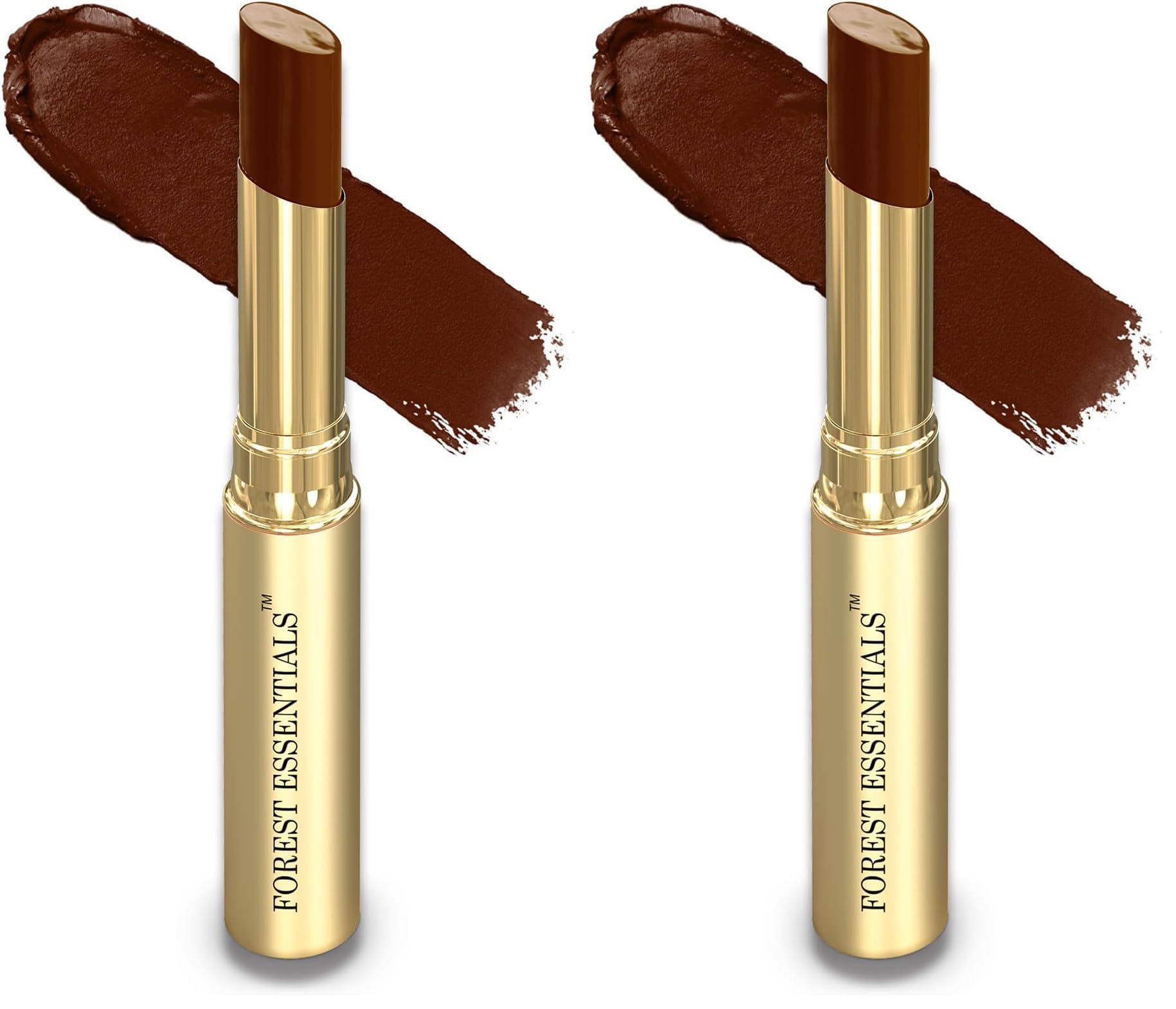 Forest Essentials Tinted Plumping Lip Serum Katha | Natural Glossy Lip Tint with Natural Colour & Flavours | Clean, Cruelty-Free Makeup (Pack of 2)-image-29