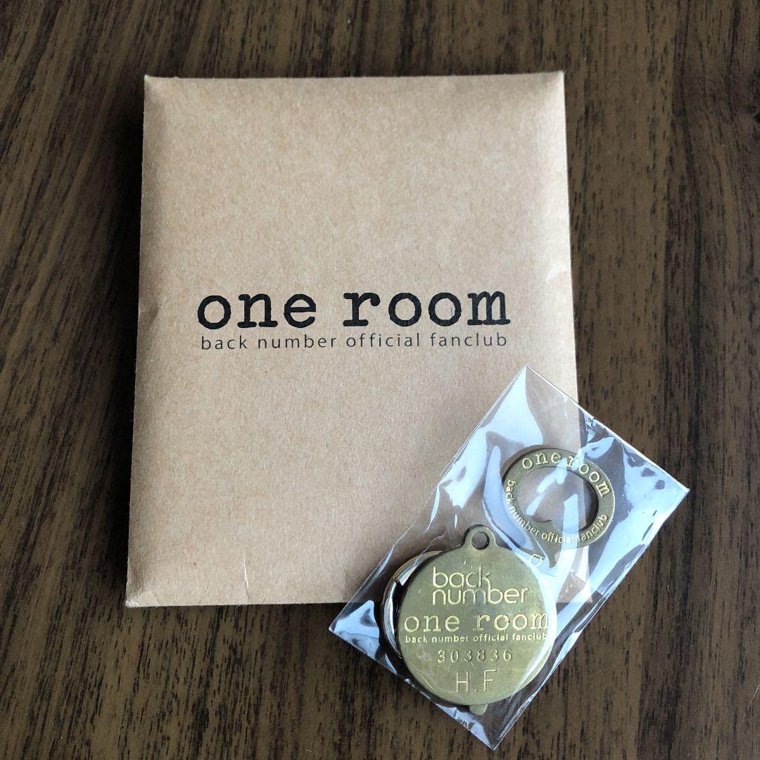 back number キーホルダー one room Amazon.co.jp: back number FC oneroom 鍵型キーホルダー