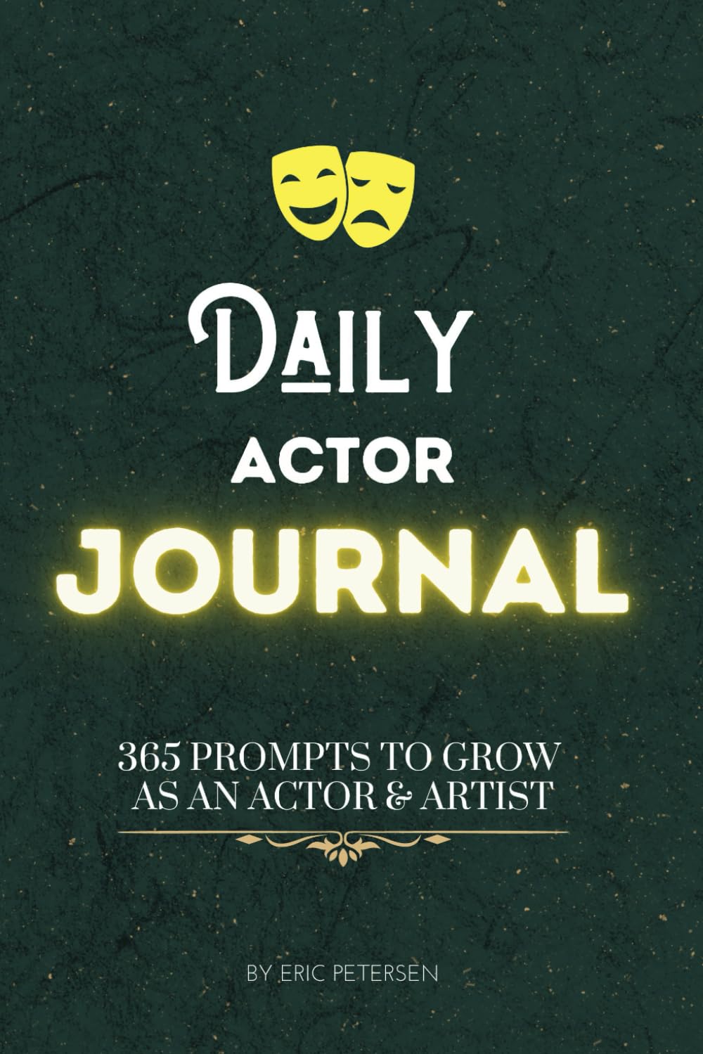 Journal pour acteur format livre avec un guide de developpement complet