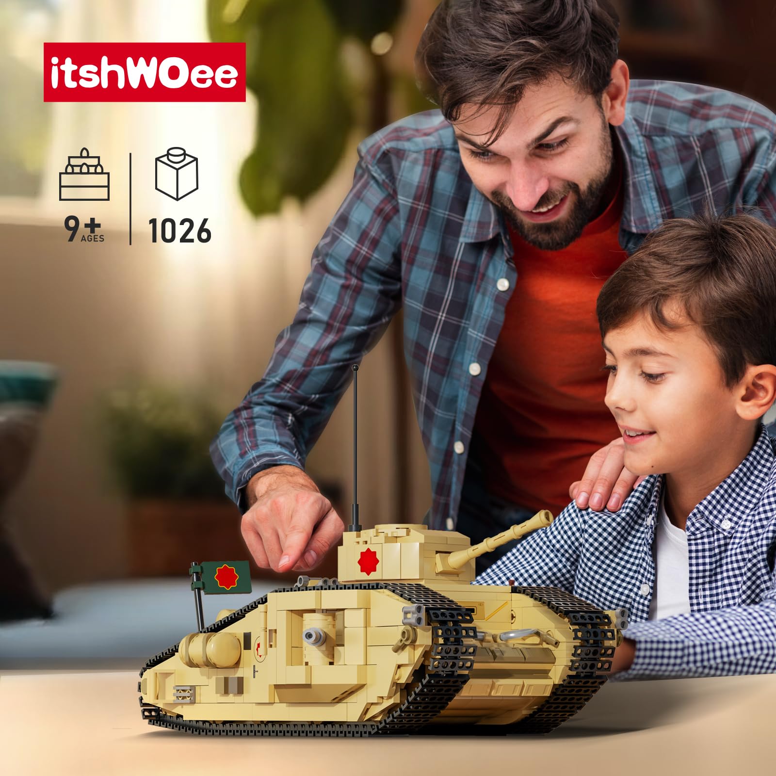 itshWOee Indiana Jones and The Last Crusade Vintage Tank Building