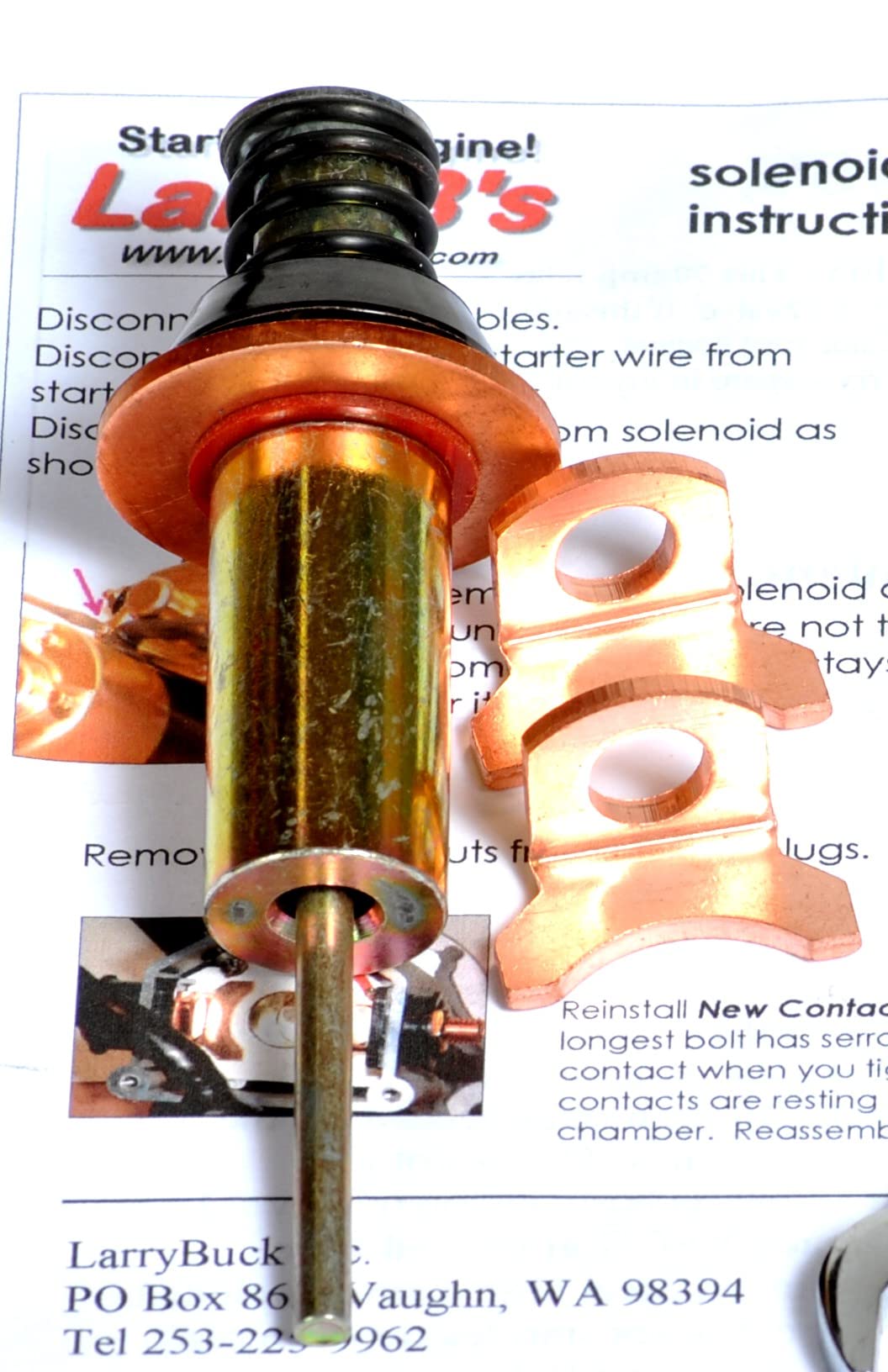 Starter Solenoid Heavy Duty Rebuild kit for Dodge Cummins Denso 89-2006