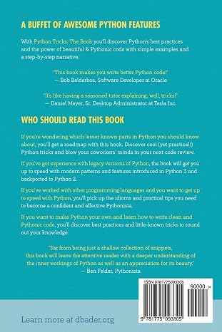 Python Tricks: A Buffet of Awesome Python Features