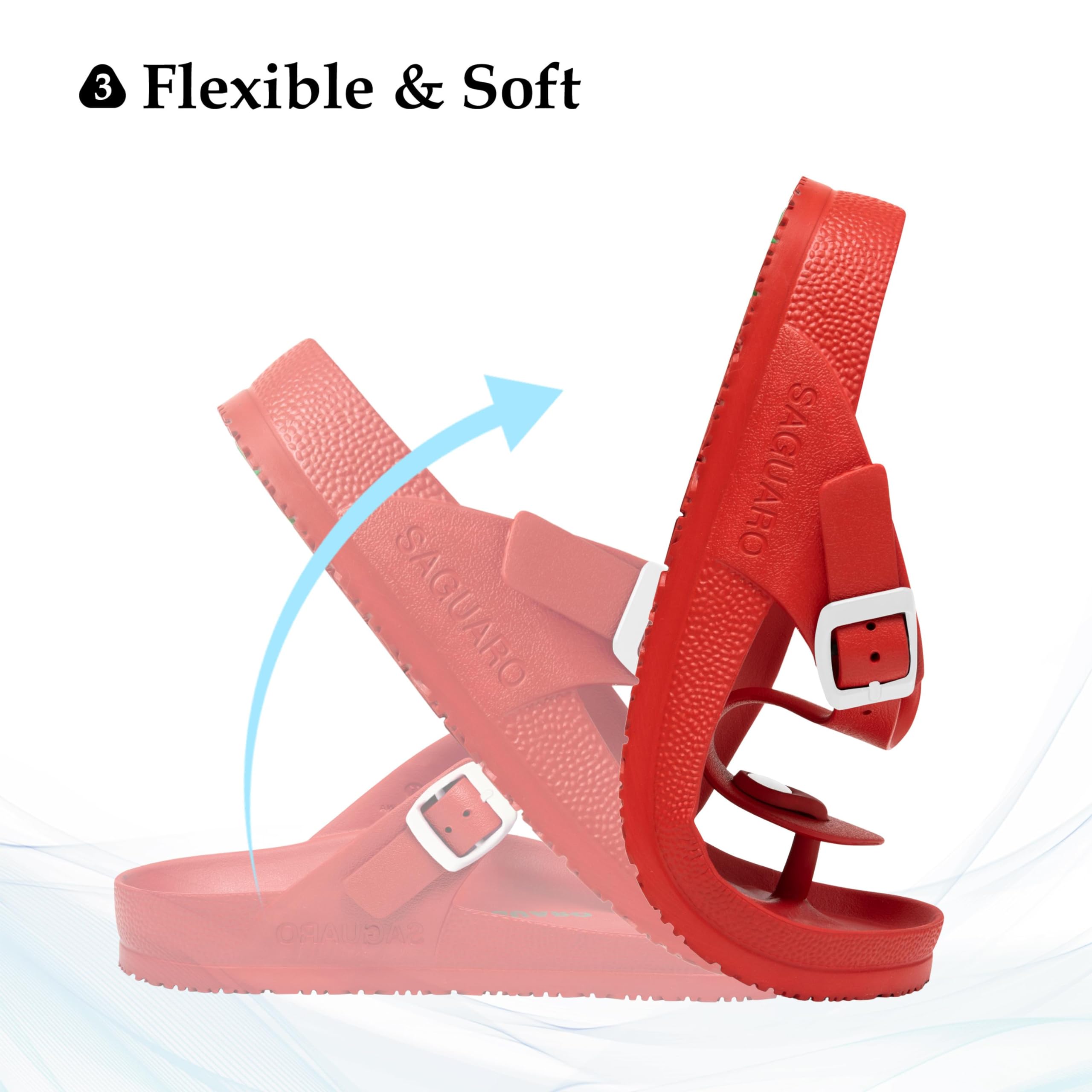 SAGUARO Estivi Infradito Uomo Spiaggia Sabot Eva Ciabatte Piscina Pantofole Donna Giardino Zoccoli 36-48