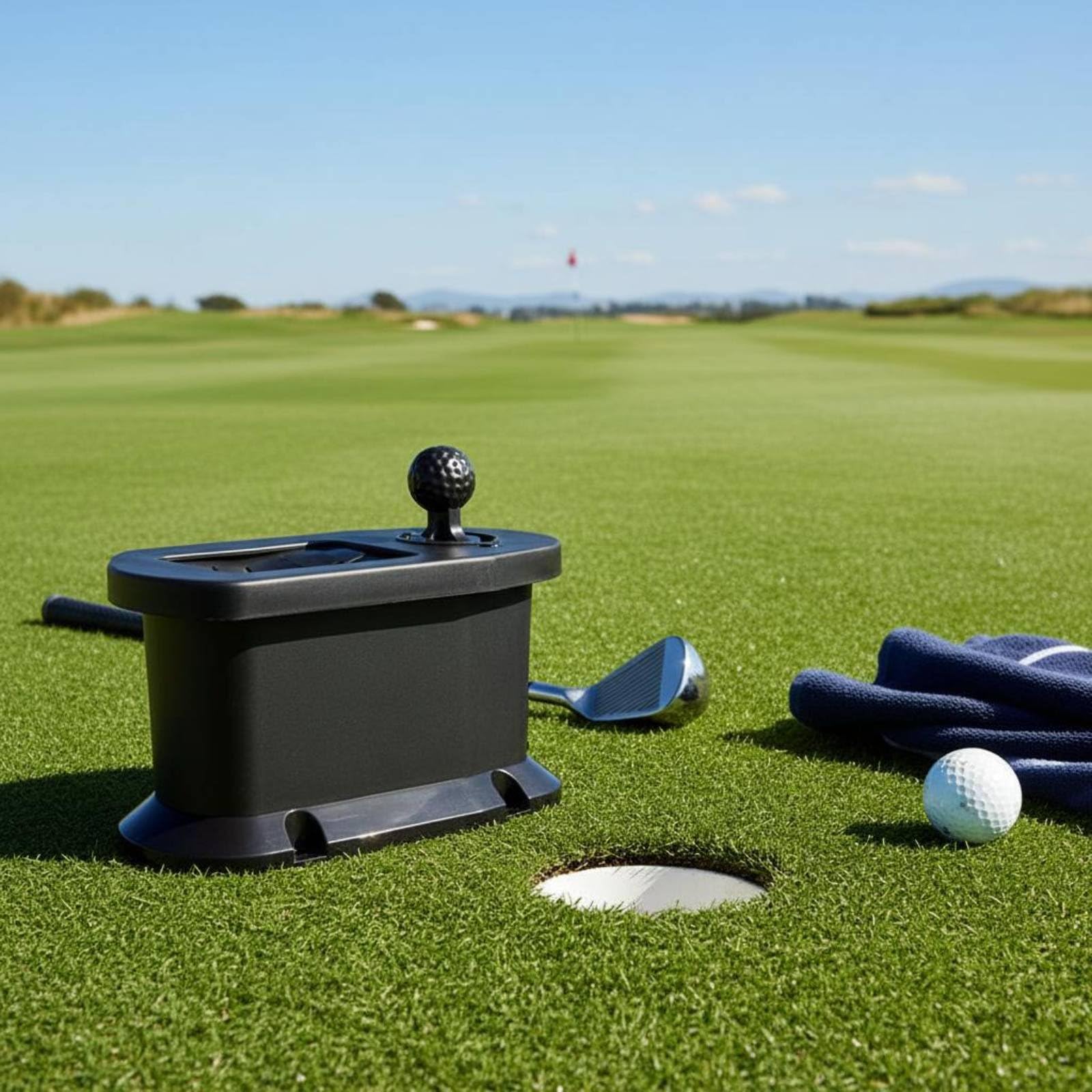 Golf Cepillo Limpiador Club de Golf Cepillo Herramienta Lavador Cuidado de Equipo entre Golpes Residuos de Ranuras y Bola Estructura Liviana