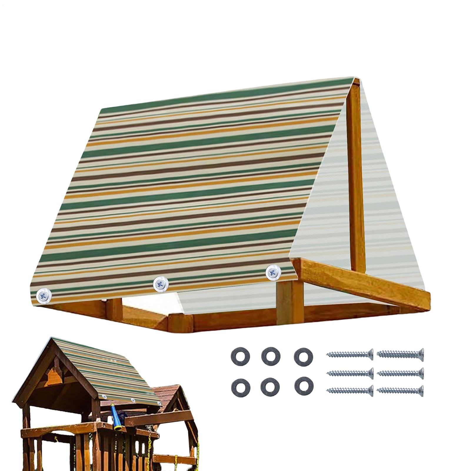 Toldo resistente para juegos transpirable y ligero protector solar