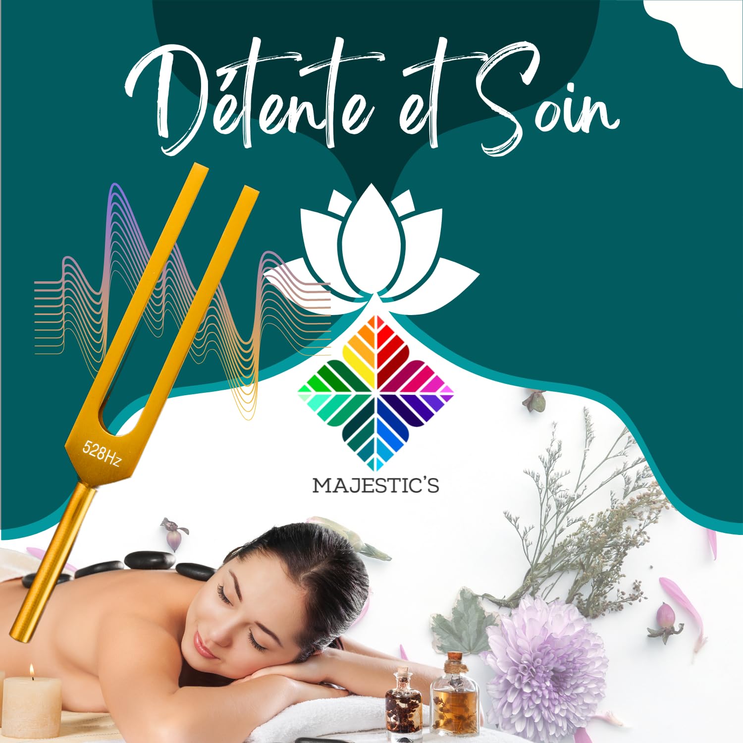 Diapasón Terapéutico 528 Hz