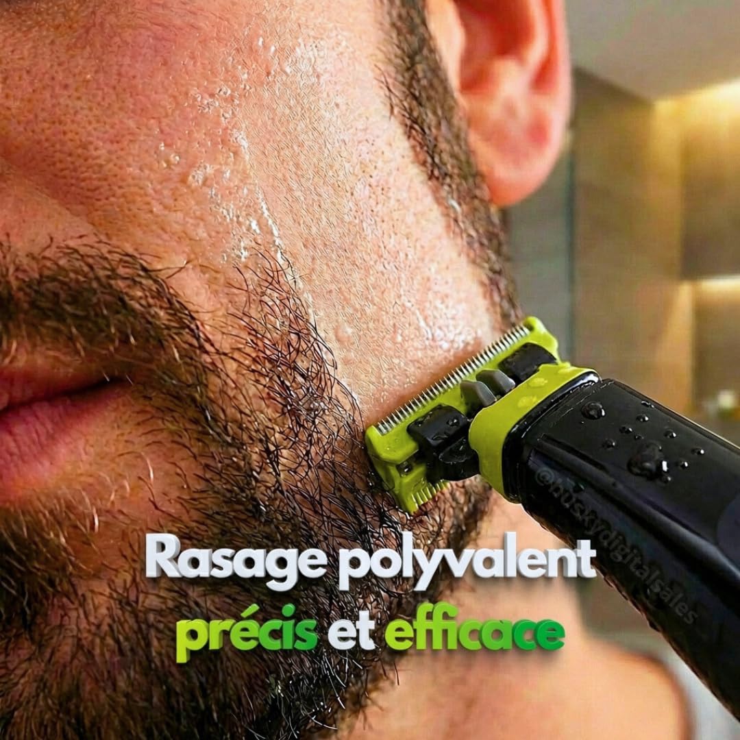 Pack 3 Lames T-Blade de Rechange Compatibles pour tous les rasoirs OneBlade