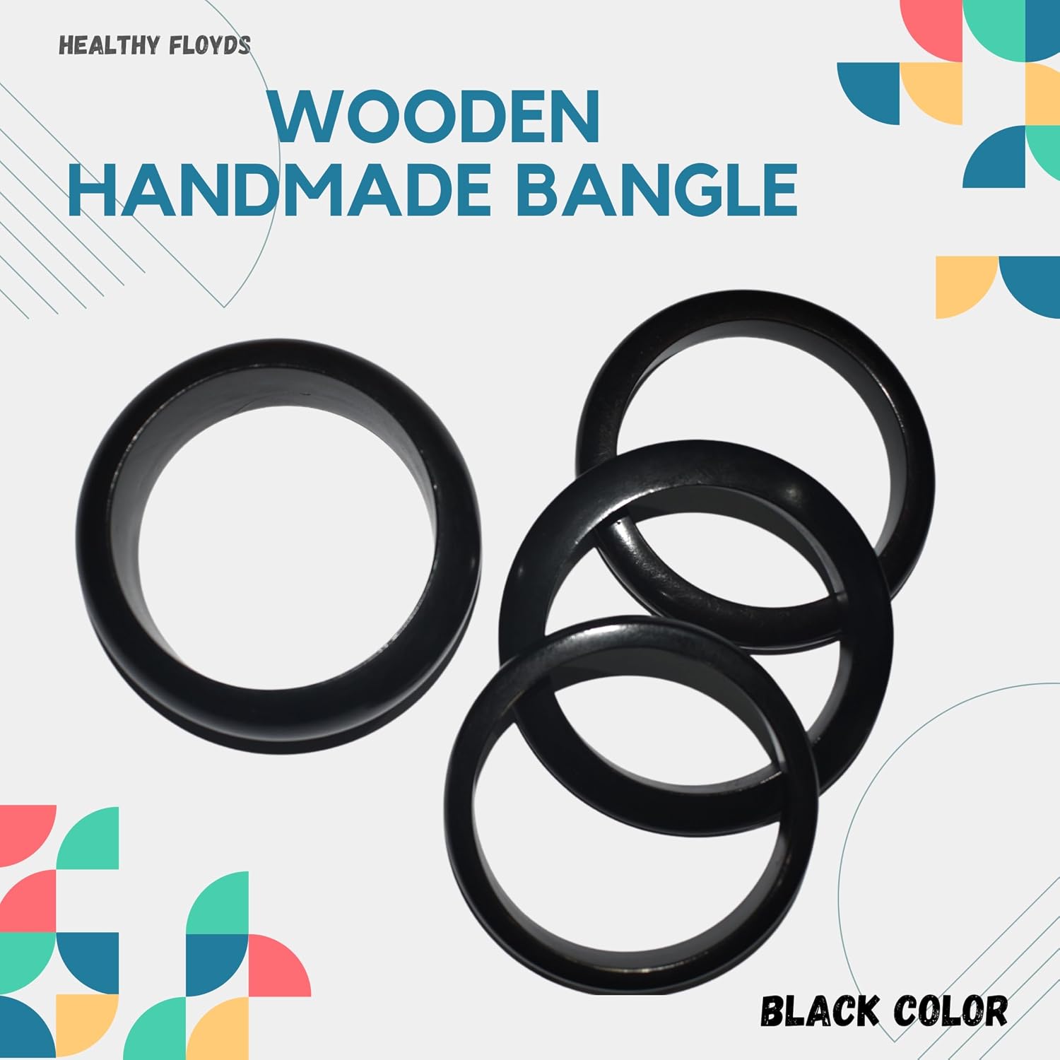 Handmade Wooden Bangles for Women | Natural Wood Jewelry | Stylish Artisan Design | Ideal Christmas Gift for Her.