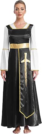 Women's Sleeveless Praise Dance Dress - Worship Dance Tunic With Asymmetrical Hem