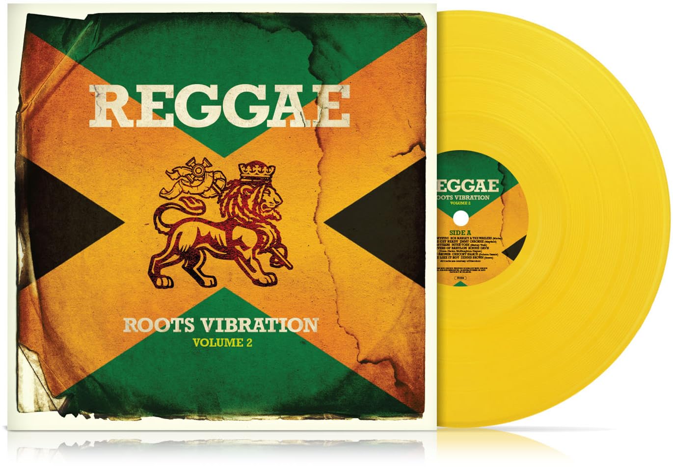 Aa.Vv. - Reggae Roots Vibration Vol 2 (Yellow Transparent Vinyl)