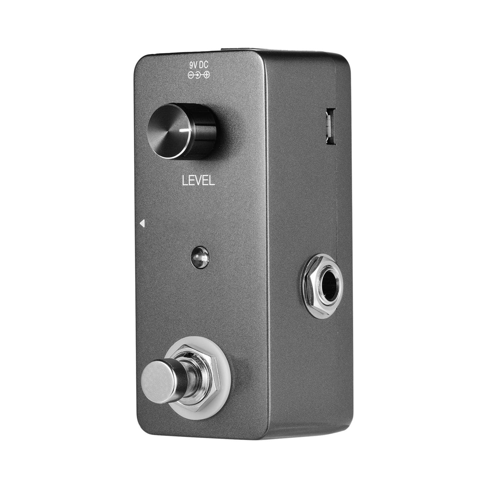 Pédale d'effet Mini Looper Mtlavishness pour guitare et basse avec overdubs illimités, temps de boucle de 5 minutes et interface USB, qualité sonore professionnelle, violet, (Gris foncé)