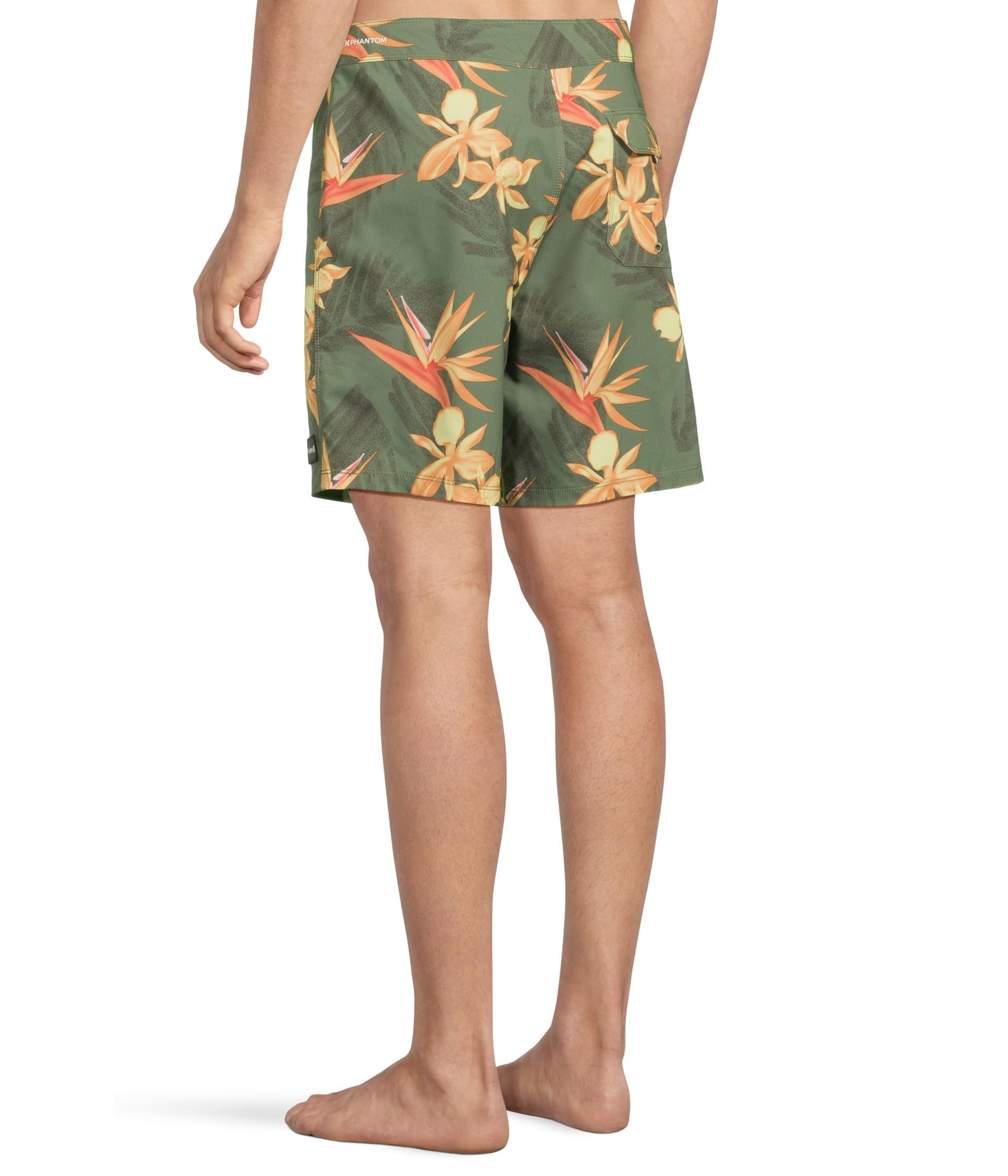 Hurley, Bañador Hombre, Phantom-Eco Classic 18", 40, Verde