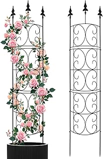 9 Aesthetic Hot Tub Decorating Ideas for a Zen Vibe 50 2 Pack 56.7'' H x 12'' W Garden Trellis for Climbing Plants Outdoor, Rus...