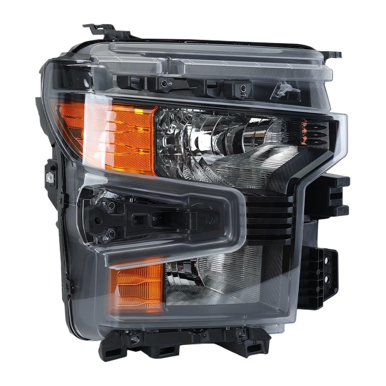 Luces De Circulación Diurna Para Chevrolet Para Silverado | 1500 2022-2024 Faro Con Bombilla Halógena Luz De Cabeza Cruce H11 Bombillas Altas HB3(Right passenger side)