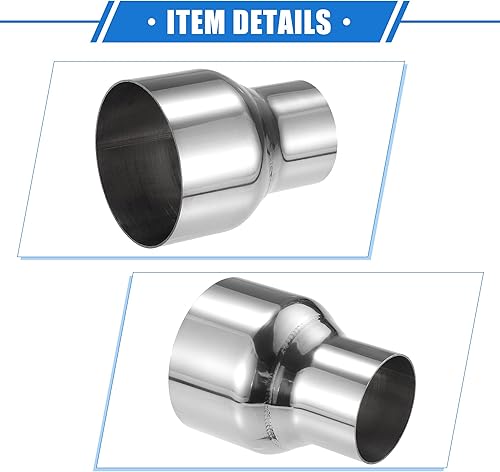 Miniatura 5 de Adaptador de tubo de escape, adaptador de conector de tubo de escape, 2 pulgadas de diámetro interior - 3 pulgadas, adaptador de escape universal