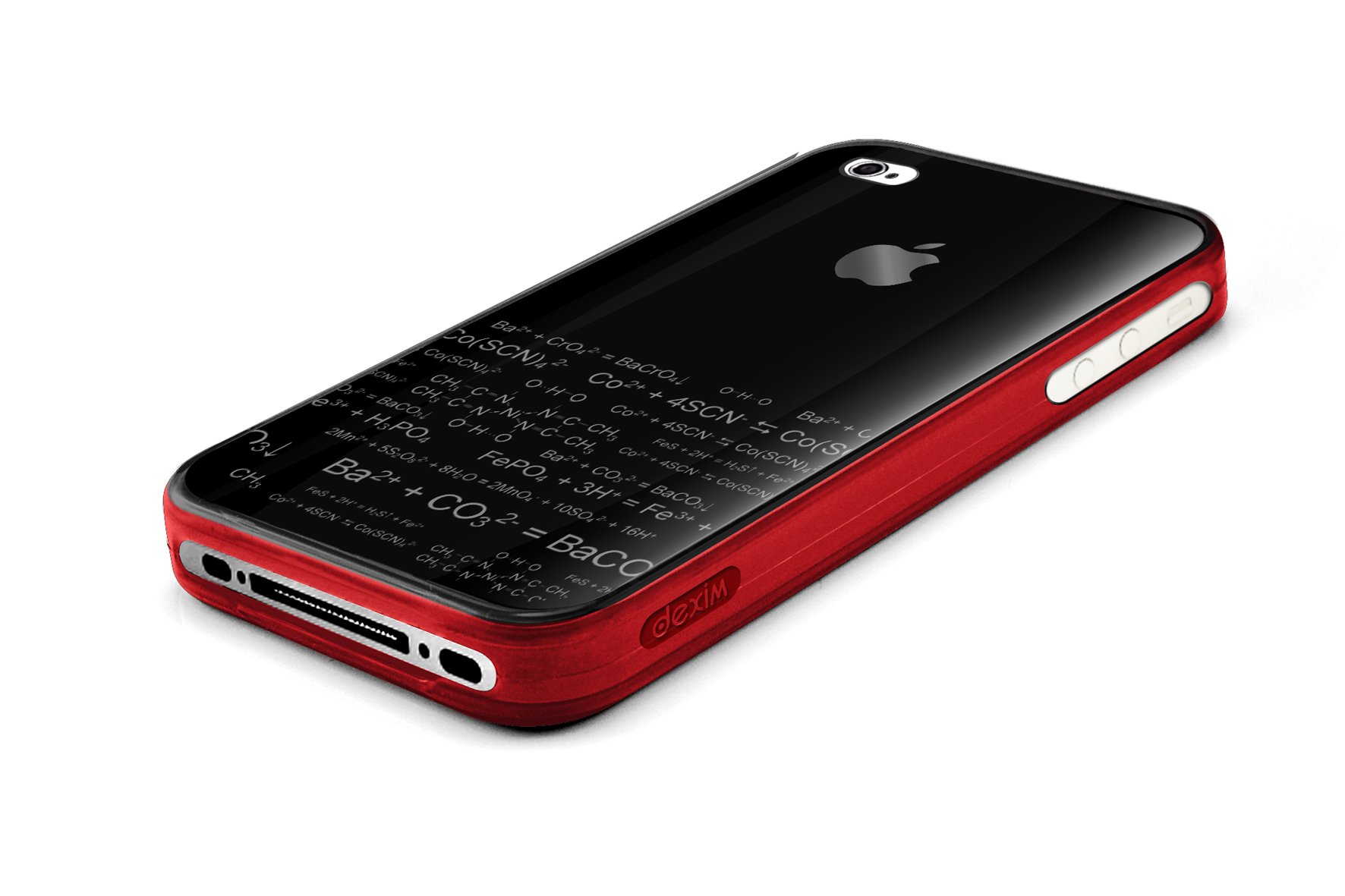 Amazon.co.jp: dexim iPhone4ケース Fashion Zyl Frame Case Red for