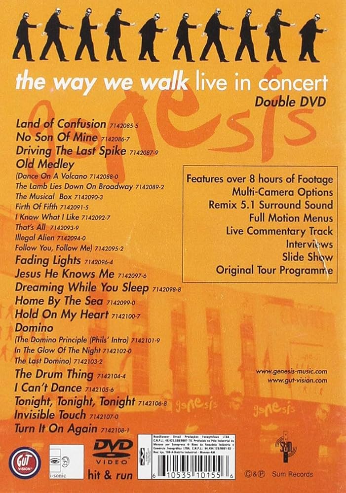 その他 Way We Walk: Live in Concert [DVD] Genesis: The Way We Walk - Live in Concert [DVD] [1993