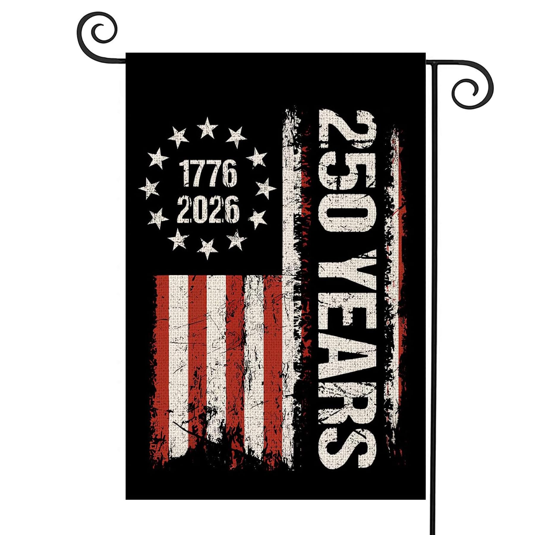 Amazon.com : WENWELL 250 Anniversary USA Garden Flag for Outside