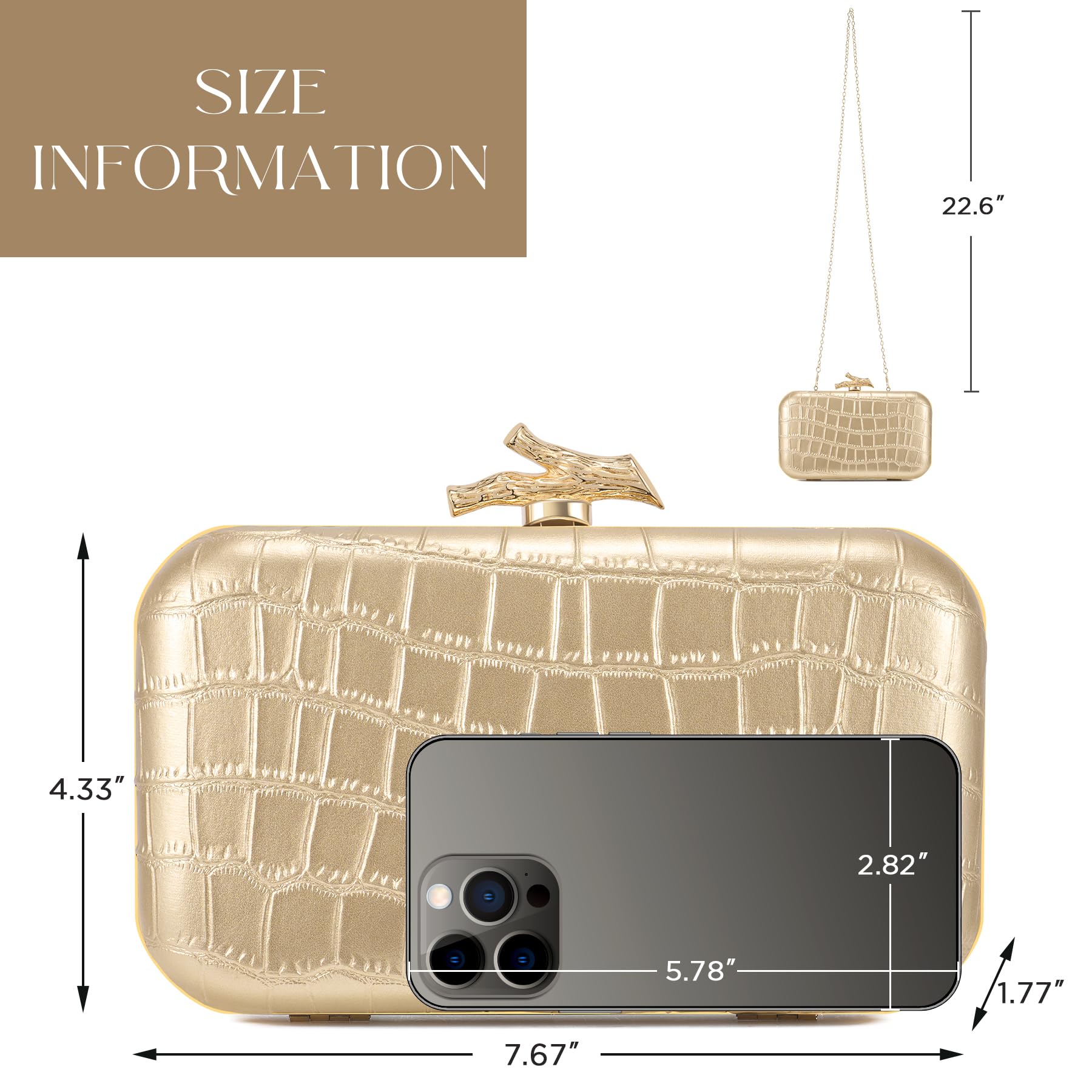 CHUNLI Bolsos de mano para mujer, para noche, boda, elegante, tejido formal, de piel sintética, bolsos de diseñador para mujer