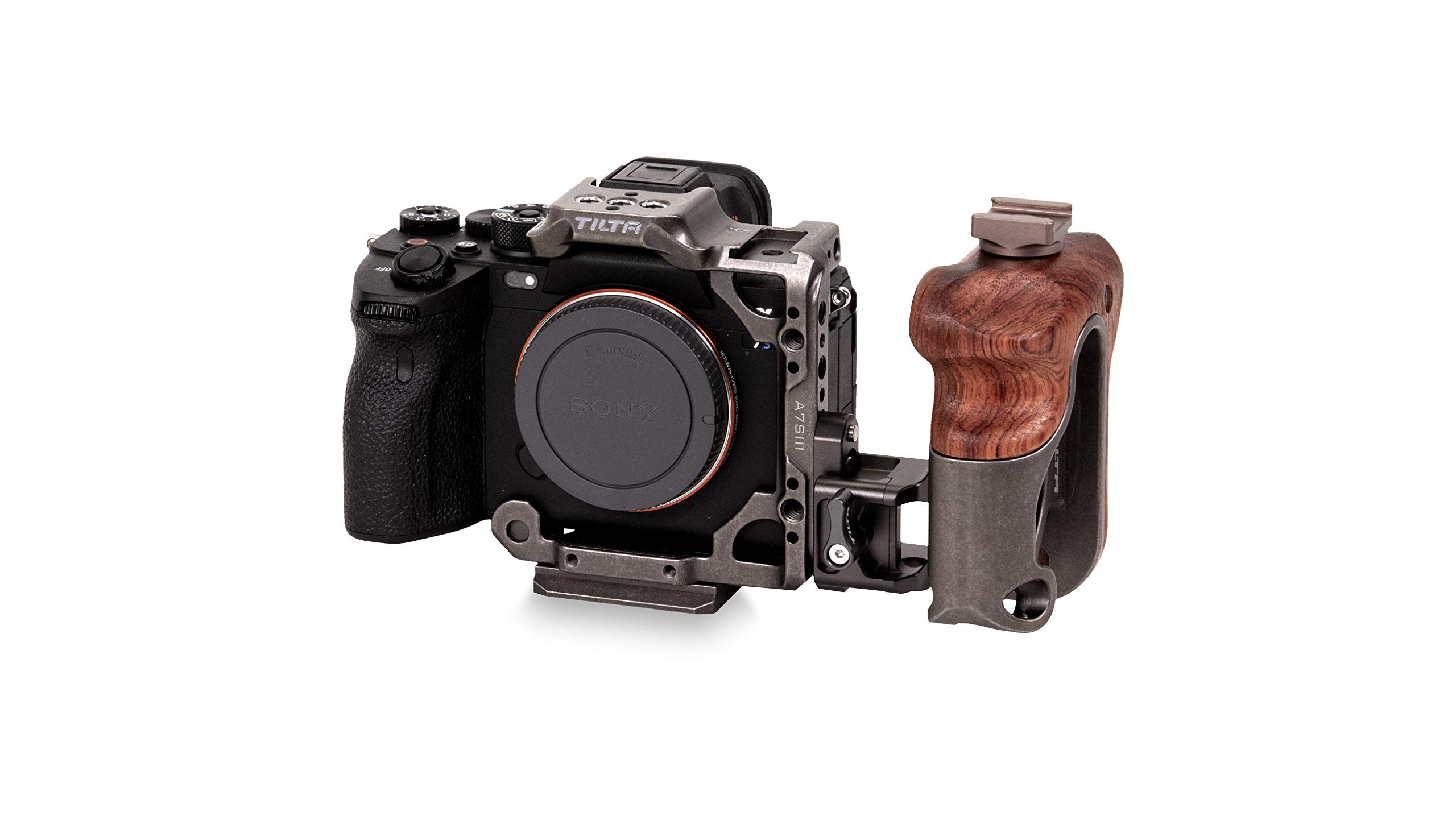 Tiltaing Camera Cage Kit A Compatible with Sony a7S III Camera - Tilta Gray | Half Camera Cage, NATO