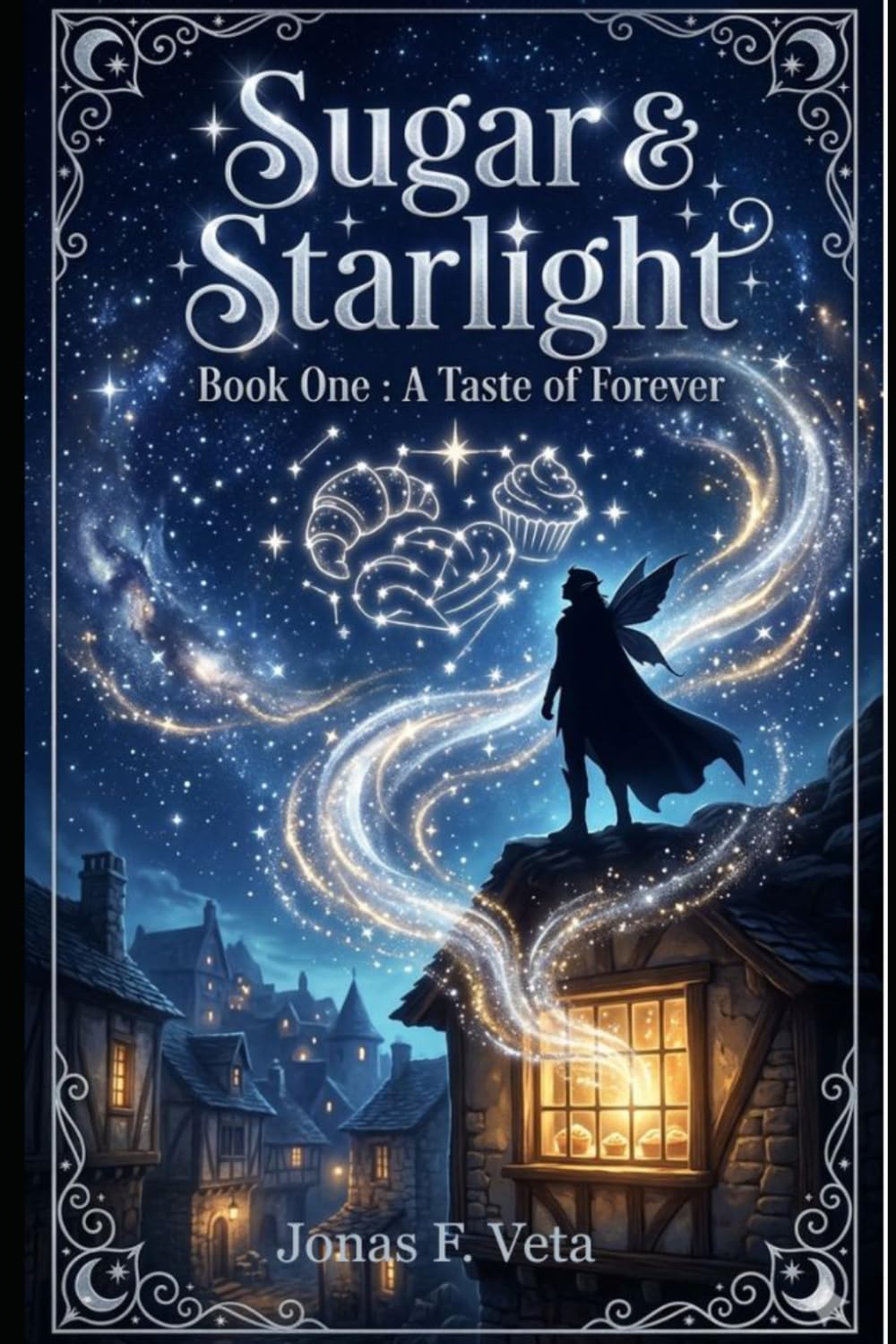 Sugar & Starlight :Book one : A Taste of Forever: A Cozy Fantasy Romance Featuring a Plus-Size Baker, a Gentle Fae Prince, Magical Pastries, Slow Burn Romance, and a Whimsical Faerie Court