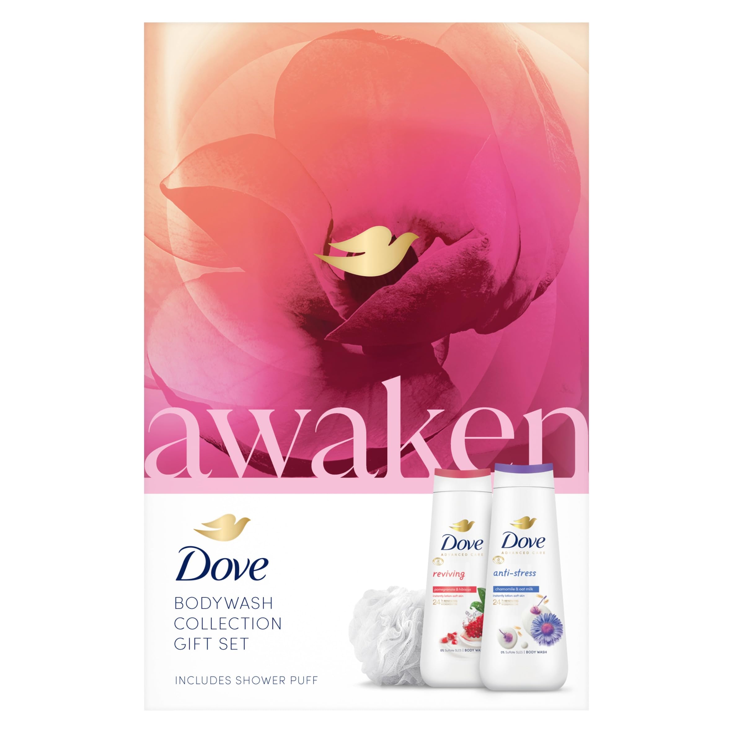 DoveAwaken Bodywash Collection Gift Set