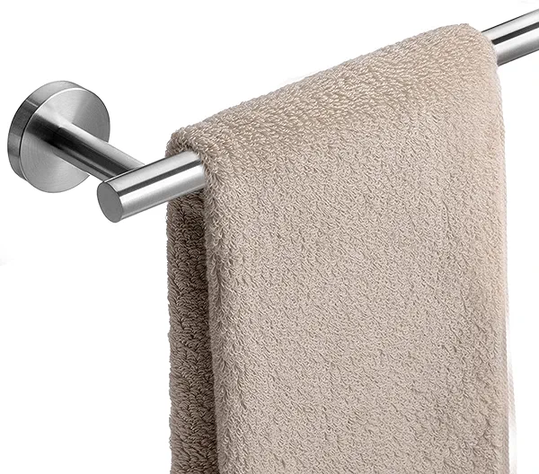 Bath Towel Bar, 20 Inch Towel Racks for Bathroom Wall Mounted, Heavy Duty Bathroom Towel Holder Organizer, Stainless Steel Modern Home Decor Towel Rod, Brushed Nickel