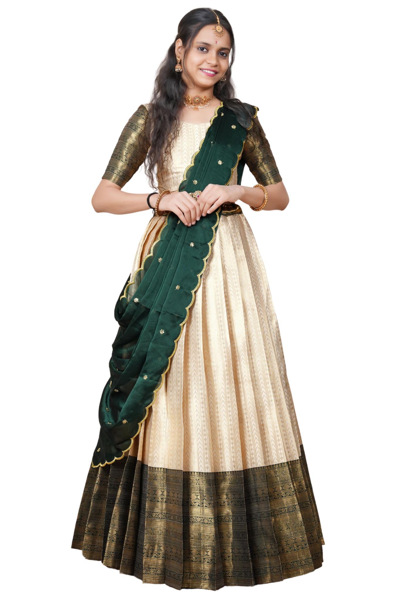 Tranding South Indian Pattu Lehenga Choli For Women