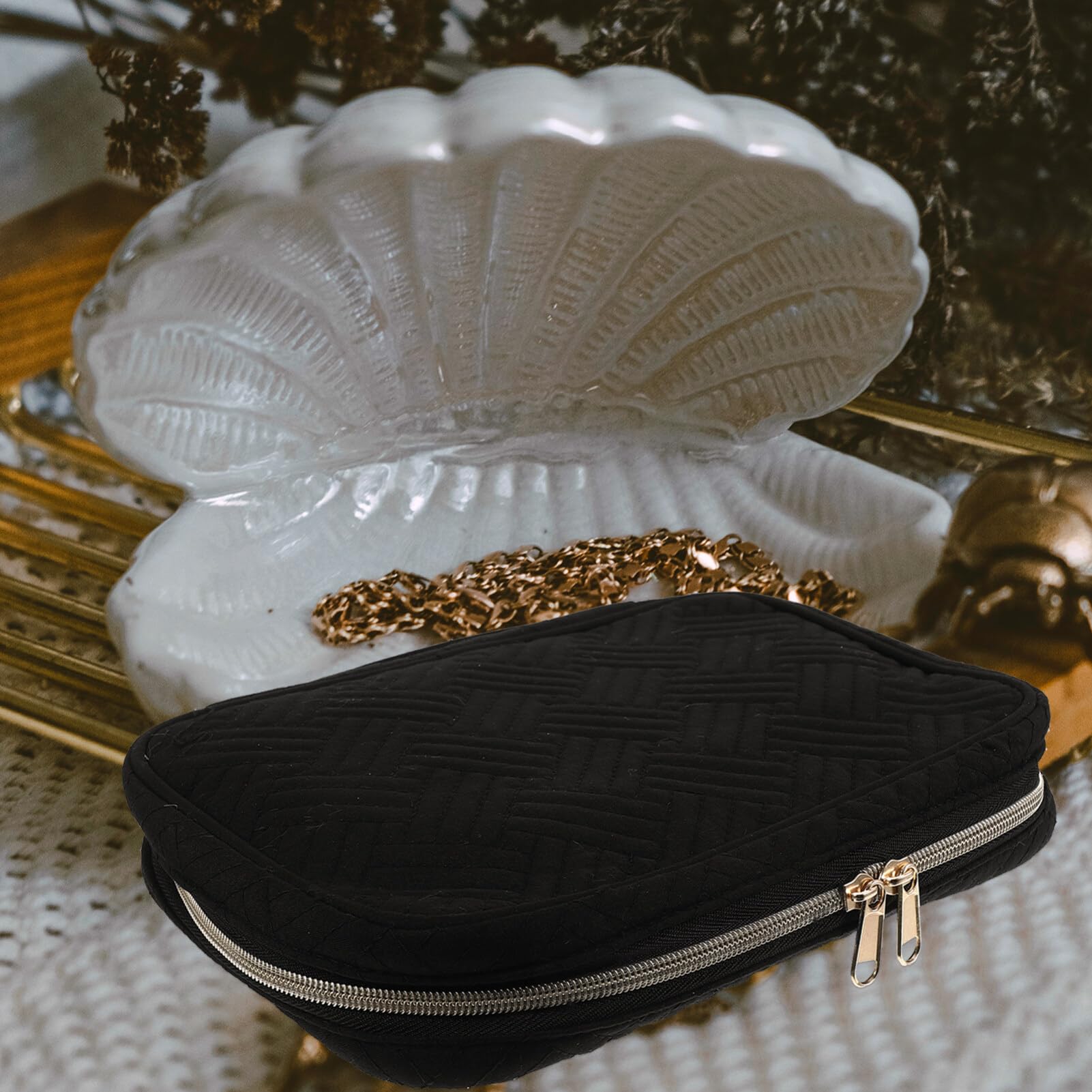 Pudełko Przenośne etui na biżuterię Walizka do przenoszenia biżuterii Luksusowa biżuteria Do przechowywania biżuterii Książka Podróżne torby na biżuterię Biżuteria Poliester Różowa druhna Mydelniczka