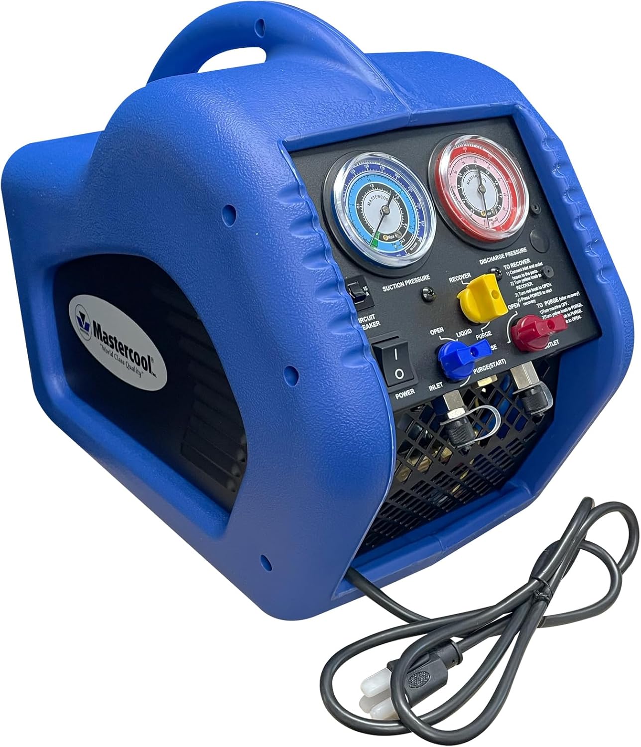 Sistema de Recuperación de Refrigerante Mastercool 69000, Compresor sin Aceite