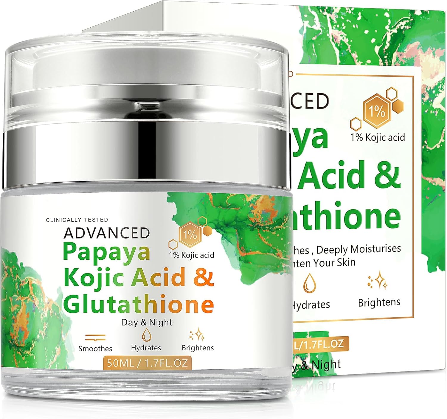 Maani Essence Papaya Cream, Papaya Kojic Acid Cream Glutathione Cream