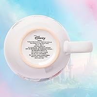 Vista 9 de Silver Buffalo Disney Princess Courage to be Kind con Tiana, Belle, Ariel, Mulan, Jasmine, Aurora, Mérida, Cenicienta y Moana Taza de Sopa